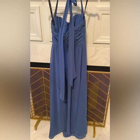 Alfred Angelo Bridesmaid Formal Dress Style 7236 Indigo - Picture 3 of 4